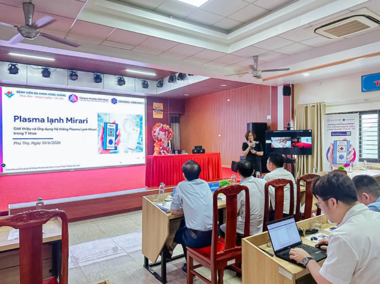 Hung Vuong General Hospital Hosts Scientific Workshop on Clinical Applications of Mirari Cold Atmospheric Plasma System